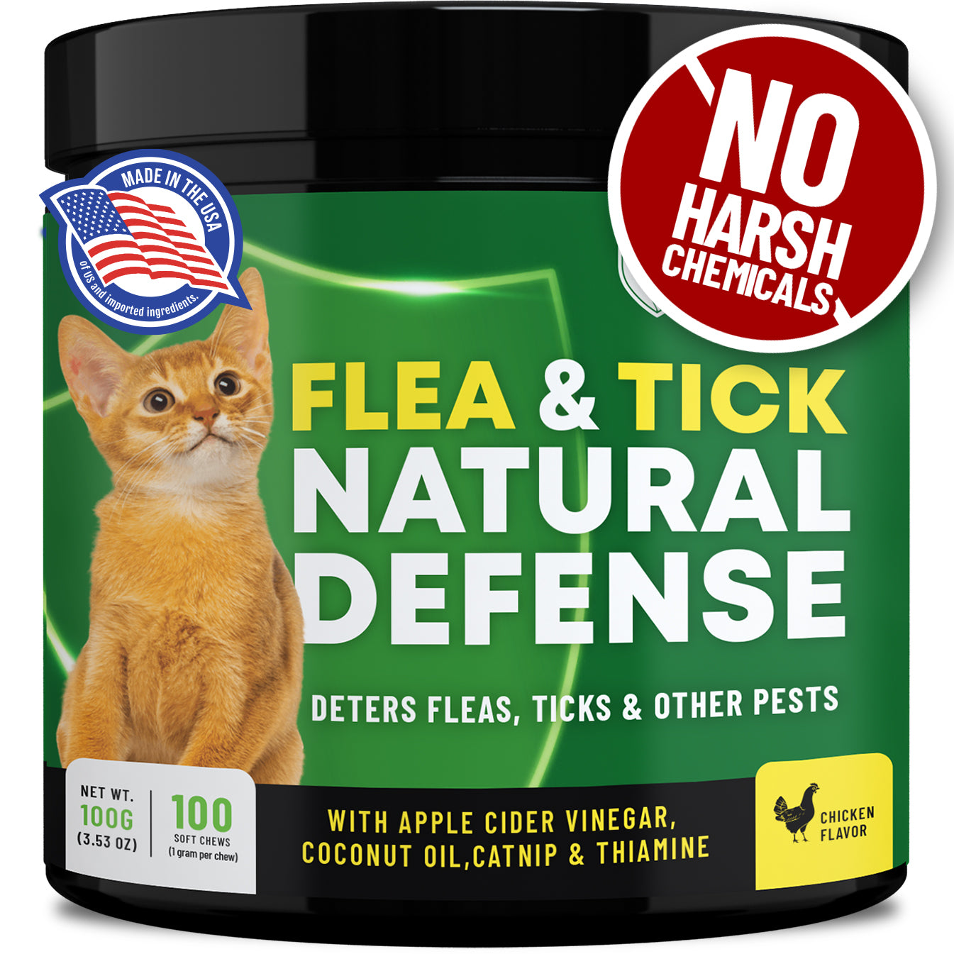 Natural flea protection for cats best sale