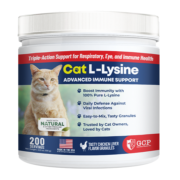 GCP Cat L-Lysine - 200 servings