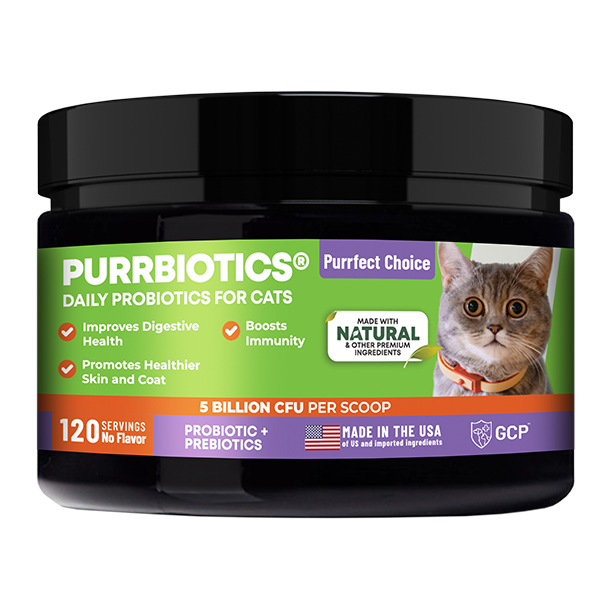 GCP Purrbiotics - Daily Probiotics for Cats - 120 Servings