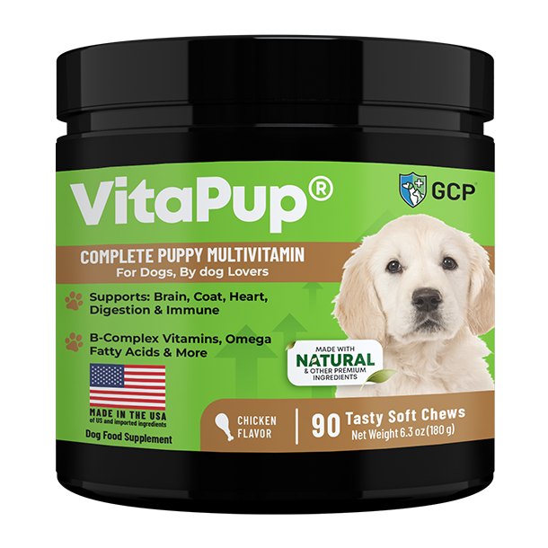 GCP VitaPup Multivitamin Chews for Puppies - 90 Soft Chews